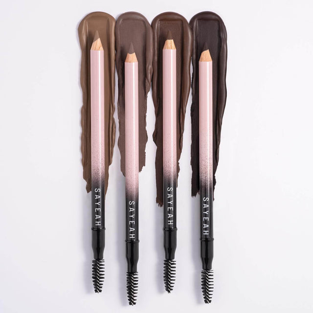 Eyebrow Pencil - SAYEAH Beauty Deep Brown